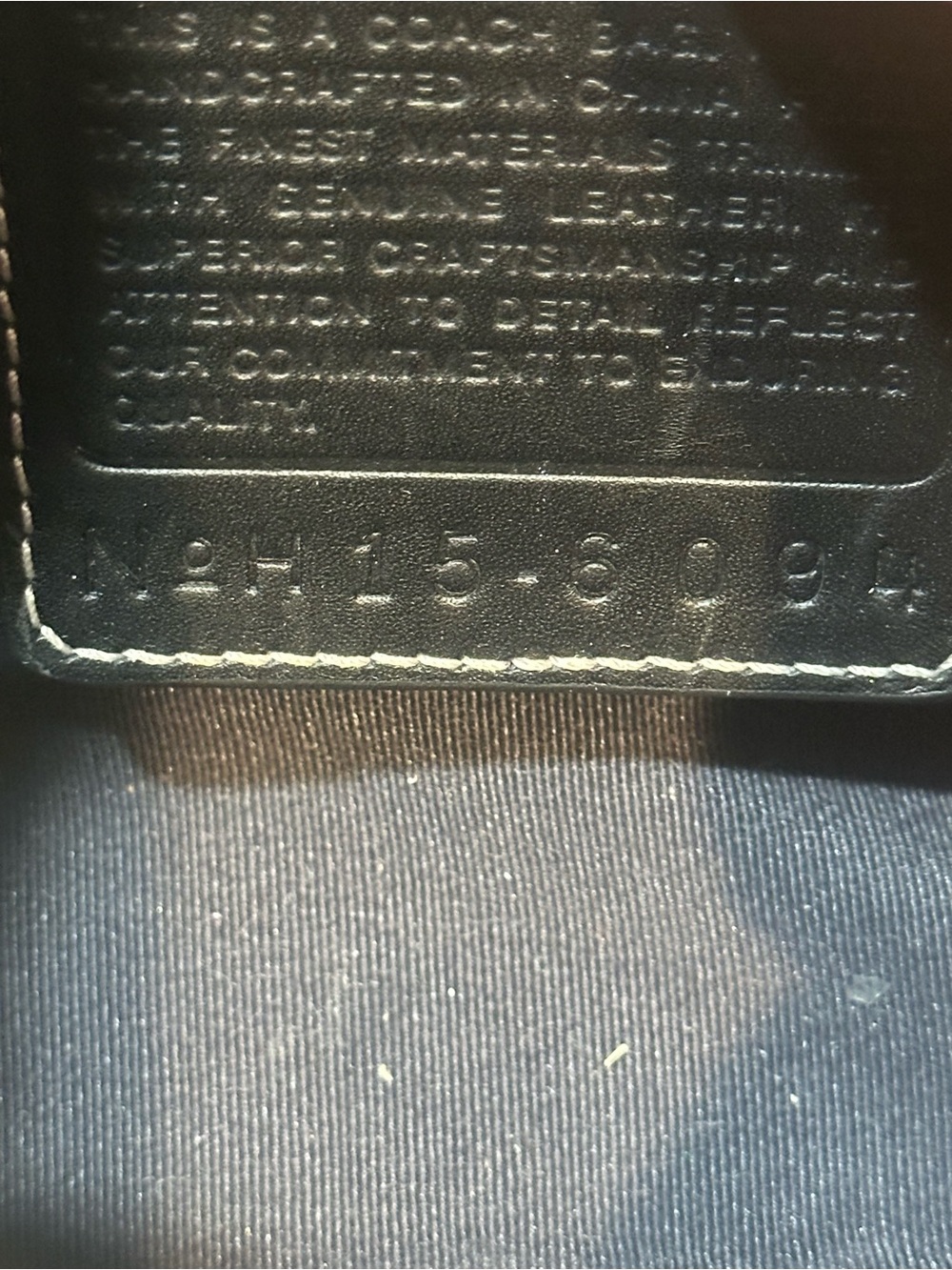 Coach Signature Jacquard Demi Black Shoulder Bag  Zip Top Y2K Vintage 6094 - Picture 4 of 9